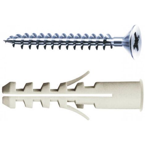 TASSELLO NYLON MAURER PLUS Ø 6 C/VITE E COLLARINO HTCB65MCV104