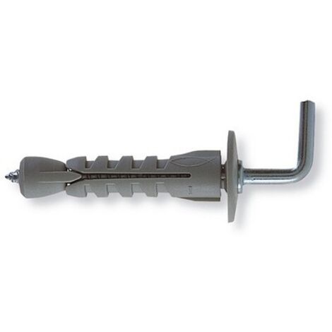 TASSELLO NYLON PER CARTONGESSO CON GANCIO MEDIO Diam. 9 mm FISCHER PZ 200