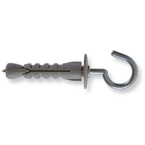 TASSELLO NYLON PER CARTONGESSO CON OCCHIOLO APERTO Diam. 9 mm FISCHER PZ 100