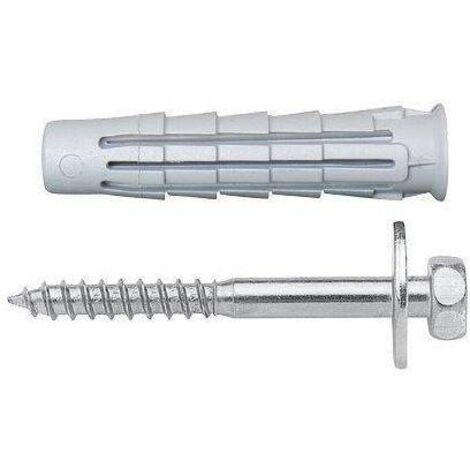 TASSELLO NYLON T6/VTE R ELEMATIC - VITE TE ZINCOCROMATA T6/VTE R 12 CF=PZ 50 - 1 confezione
