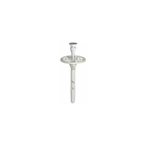 Tassello per cappotto 10x130 in ppe con chiodo in acciaio eta-ce cf 200 pz