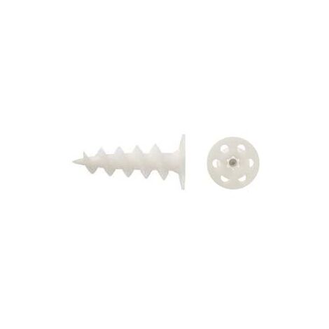 TASSELLO PER FISSAGGI SU PANNELLI ISOLANTI AUTOPERFORANTE FOX- - ø mm.25x50 - spessore fissaggio mm.30 - 50 blister FRIULSIDER