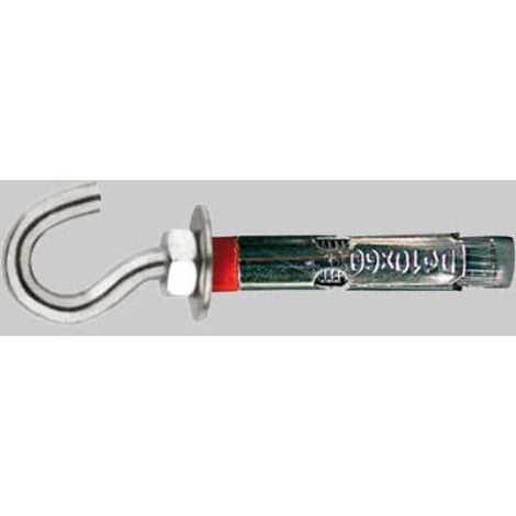 TASSELLO PESANTE CON GANCIO - M10 x 70 mm Ø 12