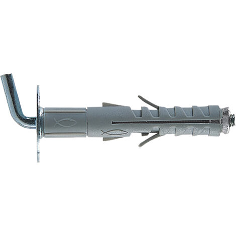 Tassello prolungato con gancio corto sb 9/l8 ø 9 x 52 mm