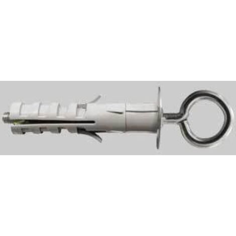 Tassello prolungato con occhiolo chiuso funp-oc m5 - diametro 12x55 conf. da 100 pz