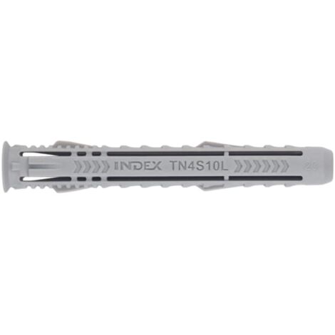 Tassello quadruplo espansione per tutti i tipi di materiali - Nylon Ø8 x 40 - Confezione da 100