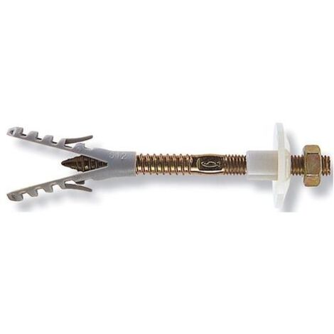 Tassello Tasselli per Fissaggio Sanitari a Parete Fischer WST 120 foro 12 mm
