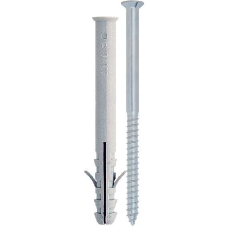Tassello Tup con Vite Pozidrive 100 Pz. mm. 8X100