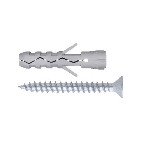 Tassello tuvt in nylon senza bordo con vite tps  6x30FRIUL (100 pezzi )