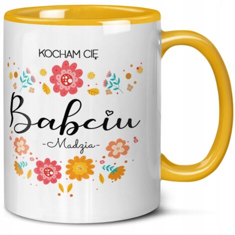 TASSENGESCHENK ZUM GROSSELTERNTAG ICH LIEBE DICH OMA + DEIN EIGENER NAME