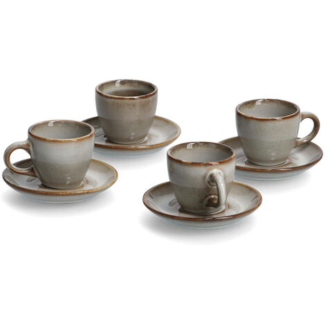 Tasses à expresso, 4 pièces, ZELLER
