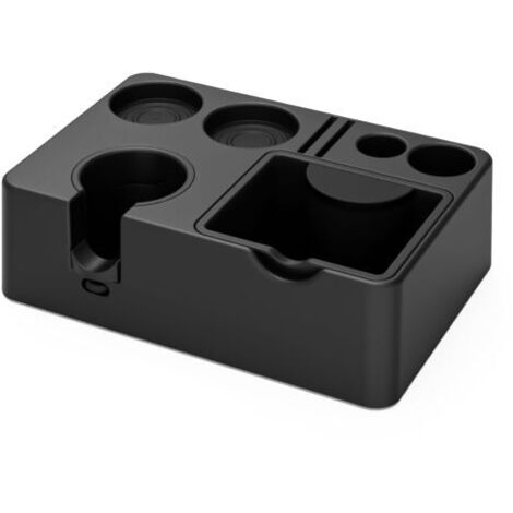 Tasseur à expresso, récipient amovible pour café moulu avec tasseur, boîte de rangement expresso 10 en 1, compatible avec les tasseurs, les porte-filtres et les filtres à café de 51, 54 et 58 mm, et