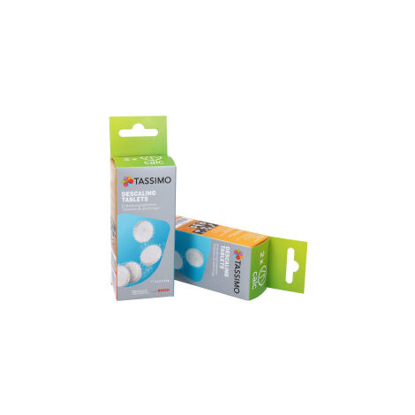 Tassimo Lot de 2 tablettes de détartrage pour machine à café Tassimo Bosch