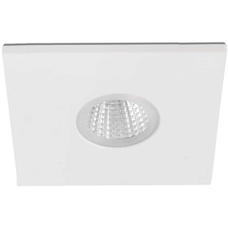 TAST empotrable cuadrado blanco/blanco LED 2700K 44002