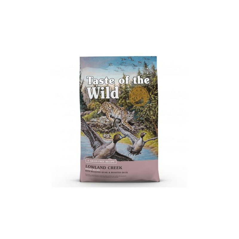 

Taste of the Wild Grain Free Lowland Creek Gato Codorniz Saco de 2 Kg