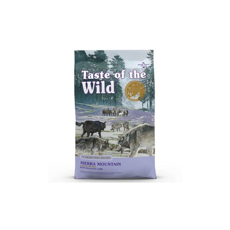 

Dog Sierra Mountain Cordero pienso para perros grain free 5,6 Kg - Taste Of The Wild