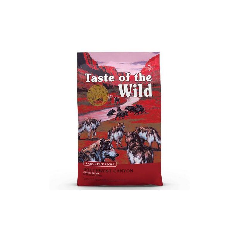 

Dog Southwest Canyon Ternera pienso para perros grain free 5,6 Kg - Taste Of The Wild