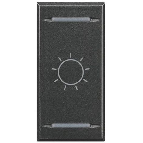 Tastenabdeckung Bticino Axolute 2 Funktionen Symbol Hellanthrazit HS4911BA