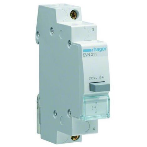 Taster      16 A  230 V  Hager SVN311
