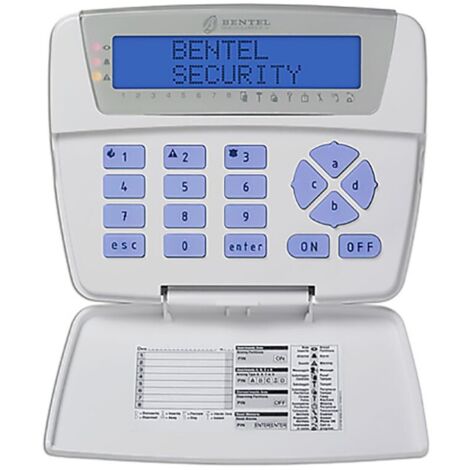 Tastiera Di Comando Classica Lcd ( BENTEL SECURITY cod. BKB-LCD )
