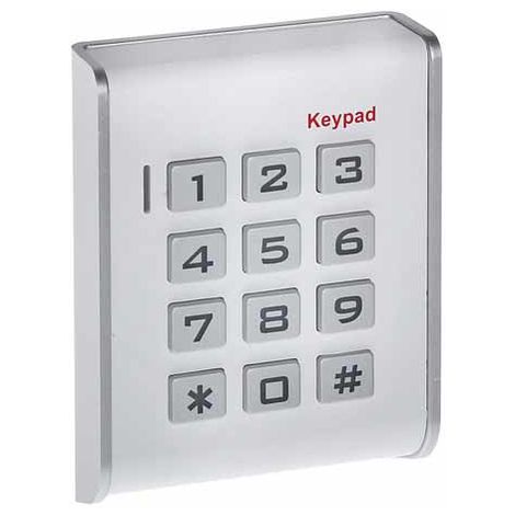 Tastiera serratura a combinazione da parete 12V lettore RFID – White
