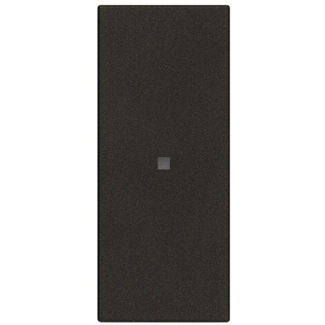 Tasto 1M Assiale Nero Illuminabile ( VIMAR cod. 31000A.G )