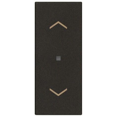 Tasto 1M assiale simbolo frecce nero Linea vimar 31000A.FG