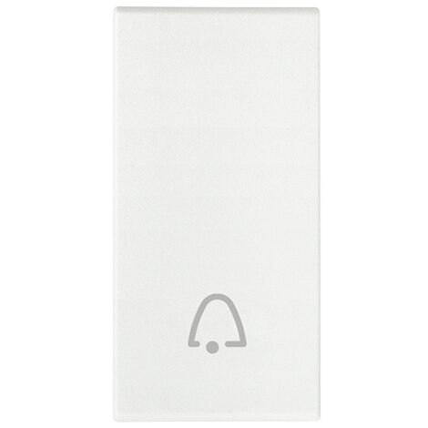 Tasto 1M simbolo campanello Vimar Arkè bianco 19021.C.B
