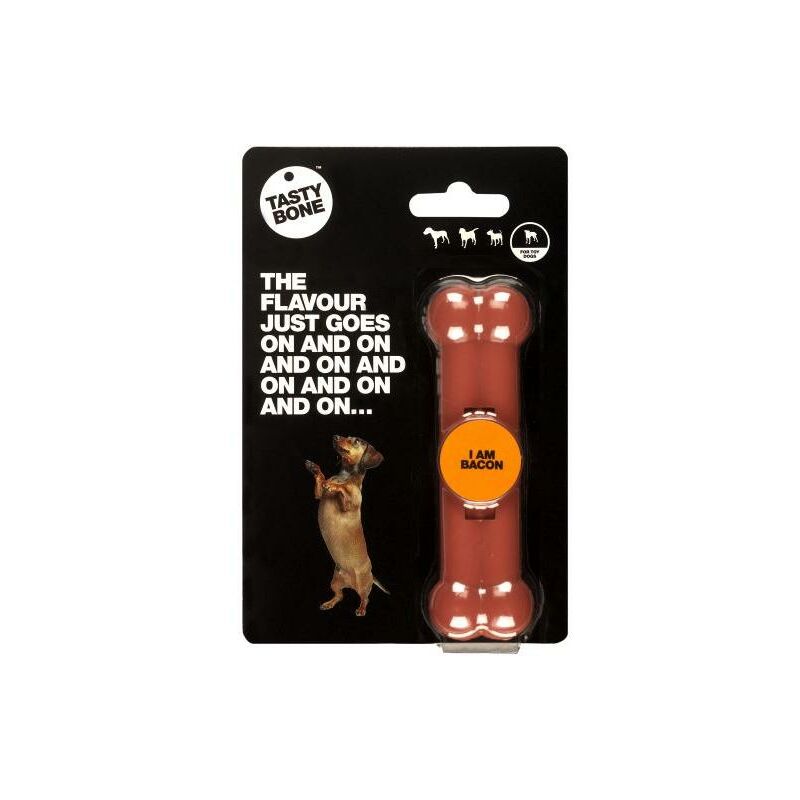 

Tasty Bone - mordedor para Perro sabor Bacon Toy/Puppy