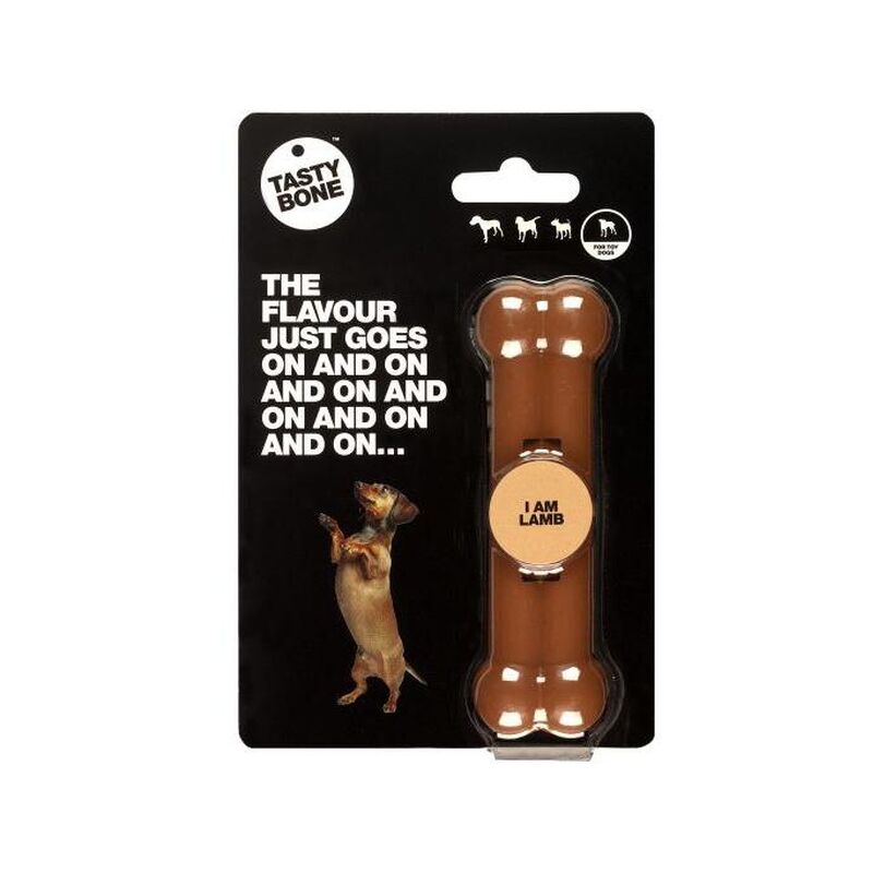 

Tasty Bone mordedor para perro sabor Cordero Large