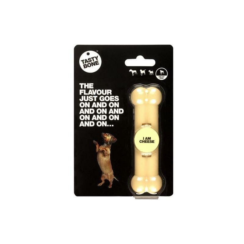 

TastyBone mordedor para perro sabor Queso Large