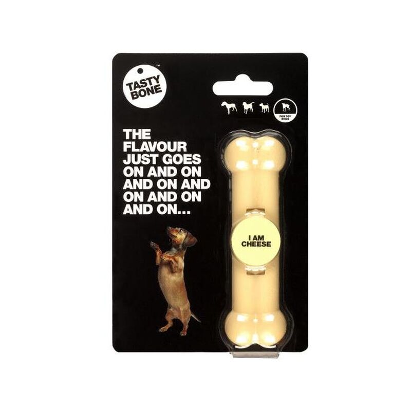 

TastyBone mordedor para perro sabor Queso Small