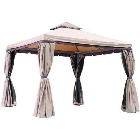 Tata Linda GAZEBO PASSION mt. 3x4x2,85 h col. Ecrù