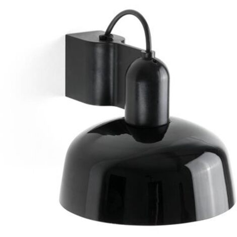 TATAWIN Aplique de pared negro 20335-117