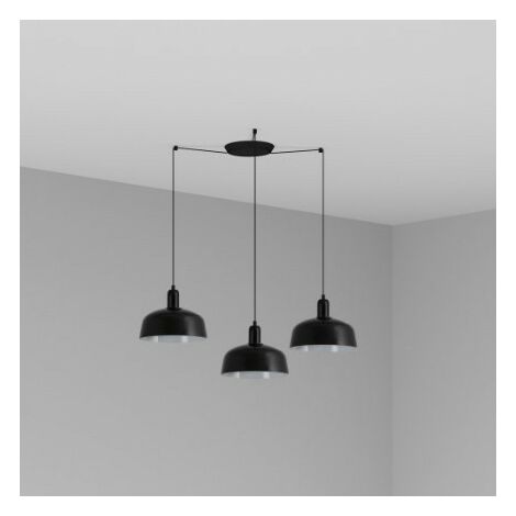 TATAWIN M 3L Lampada sospensione nera