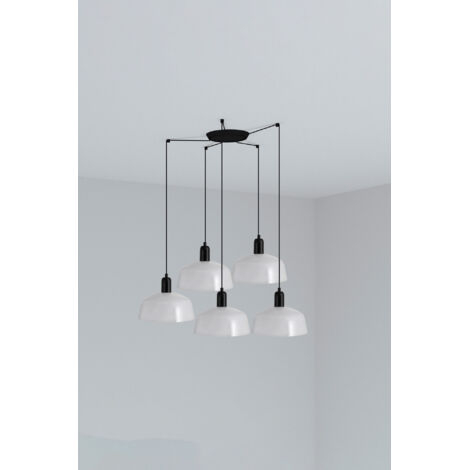 TATAWIN M 5L Colgante cristal blanco