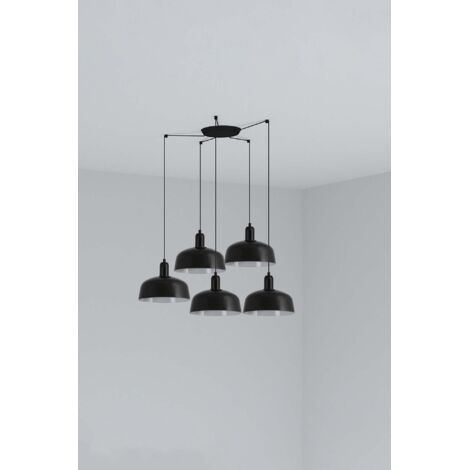 TATAWIN M 5L Colgante cristal negro