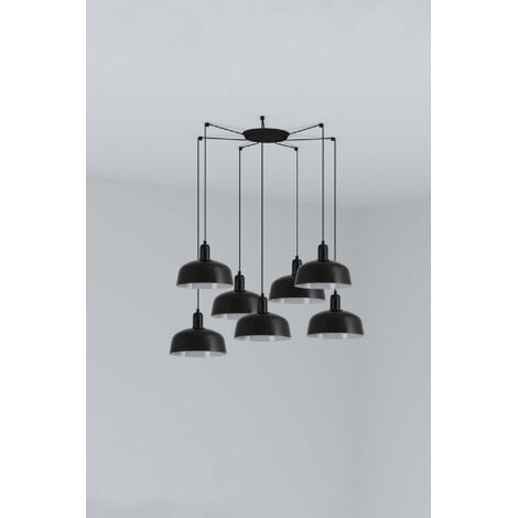 TATAWIN M 7L Lampada sospensione nera