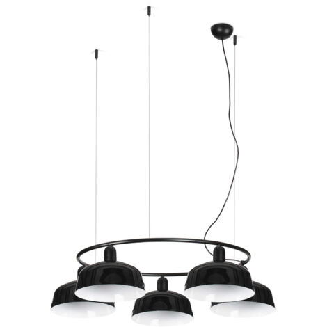 TATAWIN M metal 5L Colgante circular negro