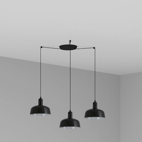 TATAWIN S 3L Lampada sospensione nera