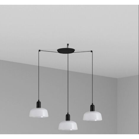 TATAWIN S 3L Lampe à suspension blanche