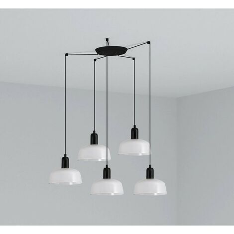 TATAWIN S 5L Lampe à suspension blanche
