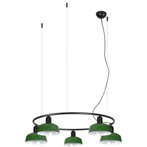 TATAWIN S lámpara colgante verde 20343-144-5L