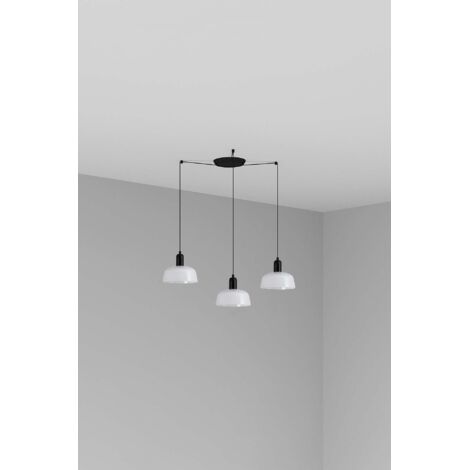 TATAWIN S metal 3L Colgante blanca