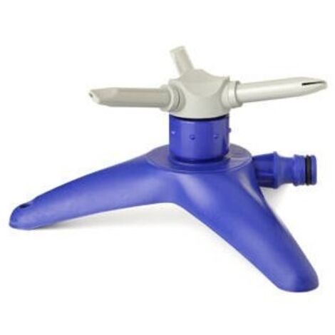 TATAY 0020901 ARROSEUR ROTATIF 3 BRAS SUR BASE PLASTIQUE BLEU DIMENSIONS 17,7 X 16,5 X 8,5 CM