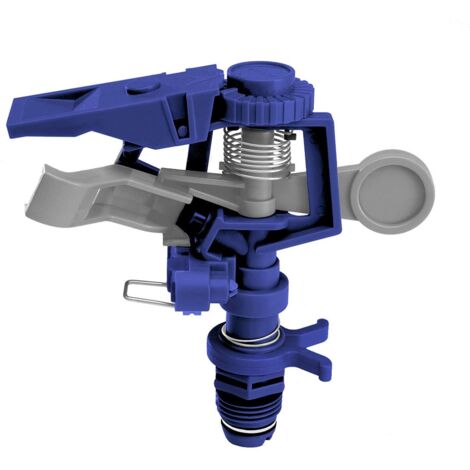 Tatay 0021902 Impulse sprinkler, blu, 12.5 x 5 x 12 cm