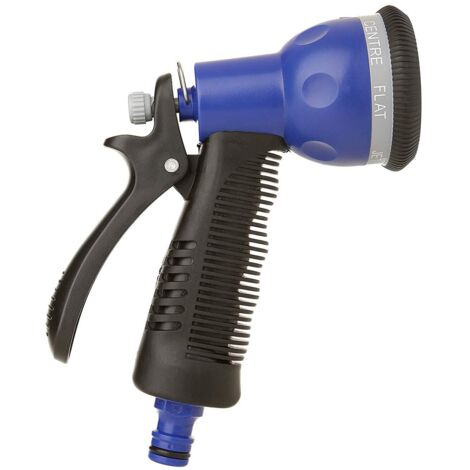 Tatay 51101 - Spruzzatore a Pistola 7 Posizioni, 15 x 6.3 x 19.5 cm, Colore Blu