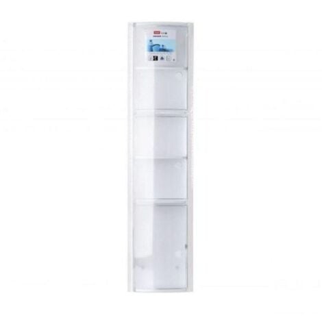 TATAY armario baño vertical 22x10.5x90.5 cm glace , Armario baño vertical 22x10,5x90,5 cm glaceMarca tatayPeso máximo soportado 8 kgPeso del producto: 2 kgMedidas A