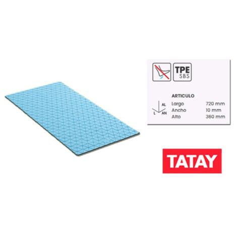 TATAY BADEMATTE 72 X 36 DIAMOND SBS/BLAU 5513100