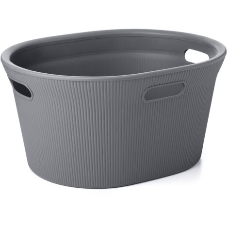 Tatay Baobab Panier à Linge 35L Gris Anthracite